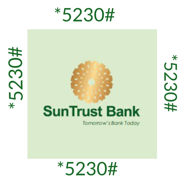 SUNTRUST BANK Transfer Code